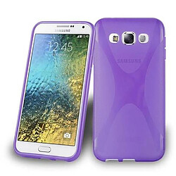 Cadorabo Coque Samsung Galaxy E5 Etui en Mauve