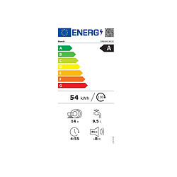 Lave-vaisselle intégrable 60cm 14 couverts 44db - SMD6YCX02E - BOSCH