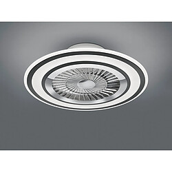 Lumière Ventilateur de Plafond Moderne Flaga Noir Mat 3000-6500K Télécommande