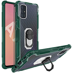 Avizar Coque Samsung Galaxy A71 Hybride Contour Bumper Amovible Bague vert