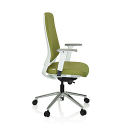 Avis Chaise de bureau / chaise pivotante CHIARO T4 WHITE tissu vert hjh OFFICE