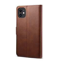 Acheter Wewoo Coque Pour iPhone 11 Pro GUSSIM Magnetic Horizontal Flip Leather Case with Holder & Card Slots & & Wallet Brown