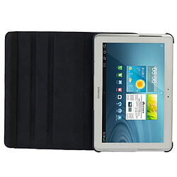 Acheter Wewoo Housse Étui bleu foncé pour Samsung Galaxy Tab 2 10.1 / P5100 360 degrés Rotatif Litchi Texture en cuir avec support