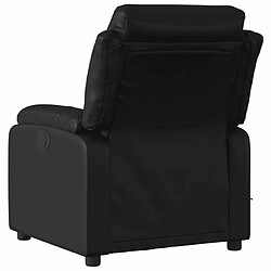 Acheter Maison Chic Fauteuil Relax pour salon, Fauteuil de massage inclinable électrique noir similicuir -GKD51629