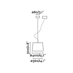 Faro Barcelona Ventilateur de plafond transparent à LED avec moteur intelligent CC - Télécommande incluse, 3000K