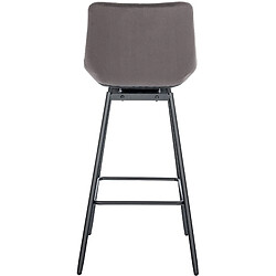 Avis Non Tabouret de bar pivotant Weston en velours