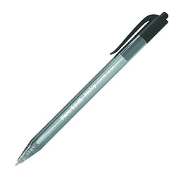 Paper Mate Stylo bille Papermate Inkjoy 100 rétractable 0,7 mm noir - écriture moyenne - Lot de 20