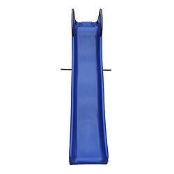 AXI Toboggan sur pied AXI avec connexion d'eau 180cm Bleu & Anthracite | Toboggan de jardin en métal et plastique pas cher