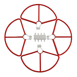 Couvercle De Protection Pour Hélice RC Pour Hubsan Zino H117S Quadricoptère RC Rouge pas cher