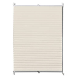 vidaXL Store plissé 60x125 cm Crème