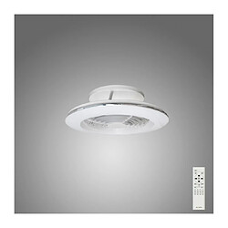 Avis Luminaire Center Plafonnier ventilateur Alisio blanc 1 ampoule 16,5cm