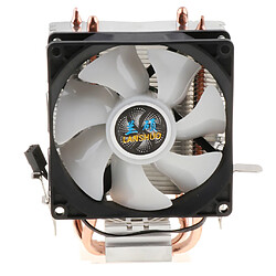 Avis Ventilateur de refroidissement de processeur d'ordinateur silencieux de 90mm 3 broches fil LED de refroidisseur de processeur 2