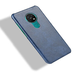 Acheter Wewoo Coque Rigide Pour Nokia 7.2 / 6.2 antichoc Litchi PC + Etui PU Bleu