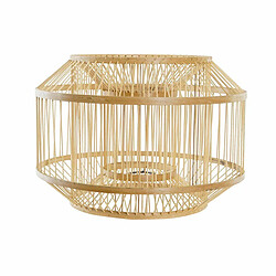 Écran de lampe DKD Home Decor Naturel Bambou 40 x 40 x 28 cm