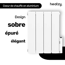 Avis Chauffage électrique Wifi - inertie fluide - 1000W - blanc - Heatzy