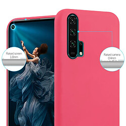 Cadorabo Coque Honor 20 PRO Etui en Rouge pas cher