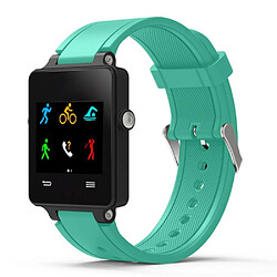 Bracelet en silicone cyan pour votre Garmin Vivoactive Acetate