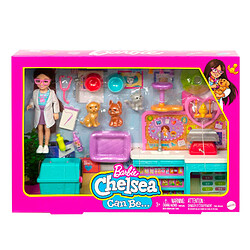 Mattel Barbie Coffret Chelsea Vétérinaire