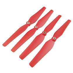 Set d'hélice à vis pour syma x8w x8c x8hc rc quadcopter pièce de rechange rouge