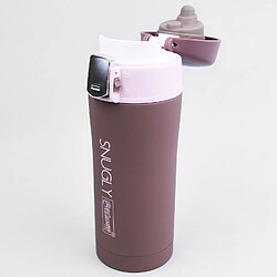 Avis Snugly thermo mug mug à café thermos flask isolé en acier inoxydable pour boissons chaudes ou froides (300ml, Brown)