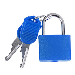 Avis Mini Cadenas En Acier Valise Cadenas De Voyage Quotidien Avec 2 Clés Bleu Foncé