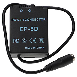 Acheter vhbw Bloc d'alimentation, chargeur adaptateur remplacement pour Nikon EH-5, EH-5A pour appareil photo, caméra vidéo - Câble 2m, coupleur DC