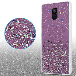 Cadorabo Etui Samsung Galaxy A6 2018 en Violet Coque pas cher