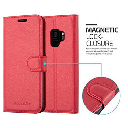 Avis Cadorabo Coque Samsung Galaxy S9 Etui en Rouge