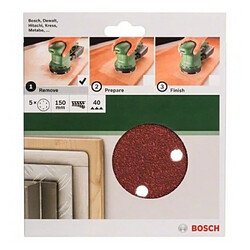 BOSCH Accessoires - abr. excentriques auto -agrippant 150/g40/6trous