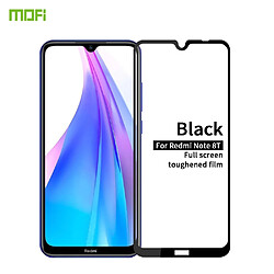 Wewoo Film de verre trempé de plein écran 9H 2.5D pour Xiaomi Redmi Note 8T Noir