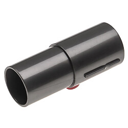 vhbw Adaptateur d'aspirateur connexion Dyson à 32mm connexion des accessoires remplacement pour Dyson 968235-1 - noir / rouge, plastique