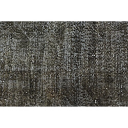 Vidal Tapis de laine 206x109 noir Ultra Vintage pas cher