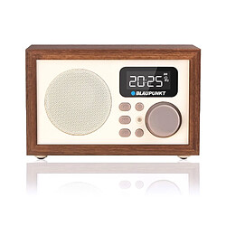 Radio-réveil en bois FM USB 2.0/SD/AUC HR5BR Blaupunkt