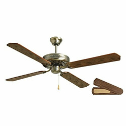 Ventilateur de Plafond Orbegozo CF05132M Bois 60 W