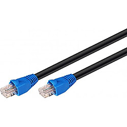 Wentronic Goobay CAT 6 U/UTP 60m 60m Cat6 U/UTP (UTP) Noir câble de réseau - Câbles de réseau (60 m, Cat6, U/UTP (UTP), RJ-45, RJ-45, Noir)