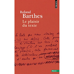 Le plaisir du texte