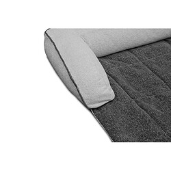 Acheter Courtois Laville Panier pour chien et chat 100 x 120 cm tissu gris foncé et gris clair - DINA