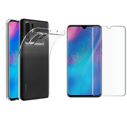 Xeptio Huawei P30 PRO verre trempé protection écran vitre ET coque transparente