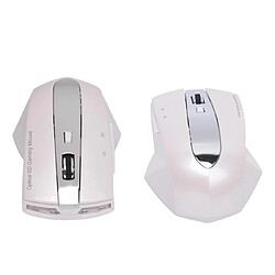 Avis Yonis Souris Sans Fil Rechargeable Avec HUB Noir Argent