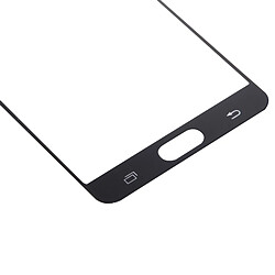 Acheter Wewoo Verre trempé noir pour Samsung Galaxy A7 2016 / A710 0.26mm 9H Surface Dureté Antidéflagrant Sérigraphie Plein écran Film