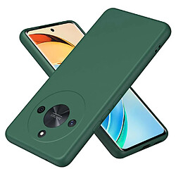 Htdmobiles Coque pour Honor Magic 6 Lite 5G - housse etui silicone gel fine + verre trempe - VERT