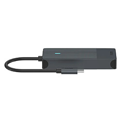 Rapoo Hama 00217688 USB-C Multiport Adapter 4-in-1 grau pas cher