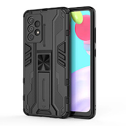 Coque en TPU Antichoc avec béquille noir pour votre Samsung Galaxy A52 4G/5G