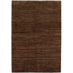 Vidal Tapis de laine 238x165 brun Juma