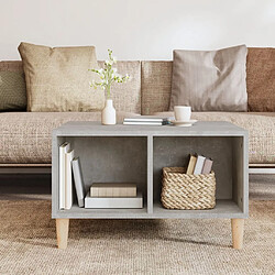 Avis Maison Chic Table basse,Table Console Table d'appoint, Table pour salon Gris béton 60x50x36,5 cm Bois d'ingénierie -MN39079