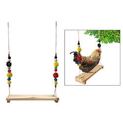 2x Poulet Swing Perch Stand Drôle Poulet Coq Poules Grands Oiseaux Pinsons pas cher