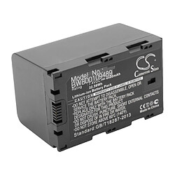 vhbw Batterie compatible avec JVC GY-HM650, GY-HM650EC, GY-HM650U, GY-HM660RE caméra vidéo caméscope (4400mAh, 7,4V, Li-ion) avec puce d'information