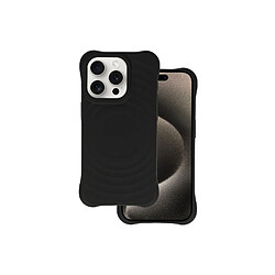 JAYM Coque Silicone Premium Compatible iPhone 15 - Noir