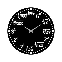 EPIKASA Horloge Murale Mathématiques