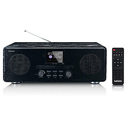 Lenco Radio DAB+/FM avec lecteur CD et Bluetooth® DAR-061BK Noir